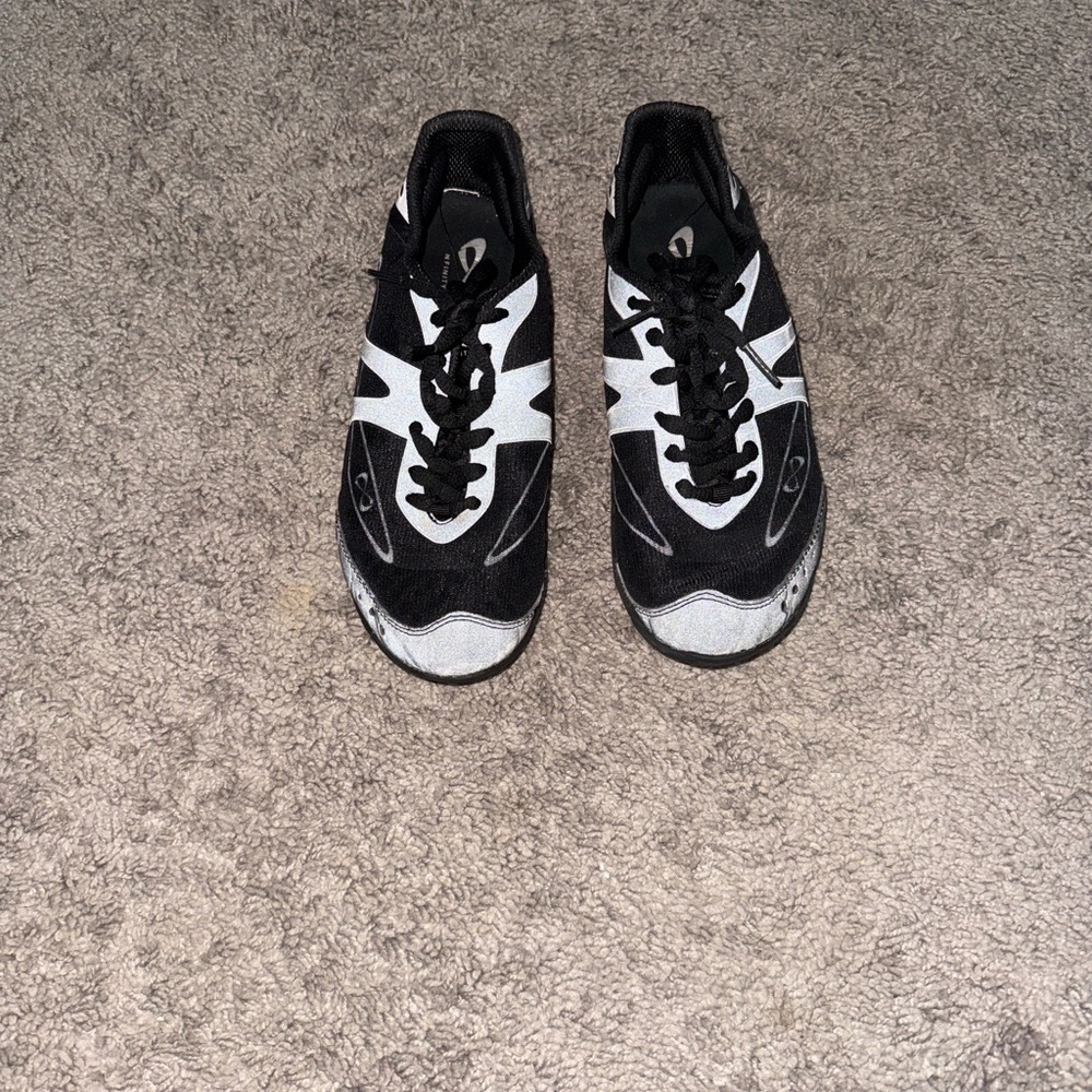NFINITY Black and White Athletic Shoes